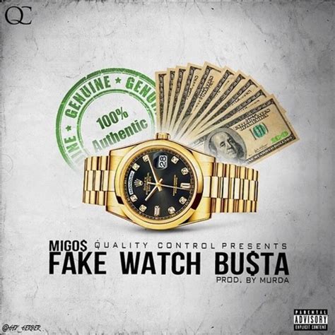 fake watch busta ain't never busting me nav|ILLROOTS .